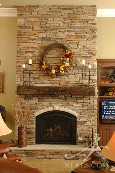The windows which usually has only a function for an air exchange room, nowadays it can be the thing that makes your room more attractive, and has modern look. Great Room Floor-to-Ceiling Stone Fireplace | Withamsville, OH