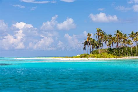 Scenic View At Ocean Near Maldives Stock Image Image Of Peaceful