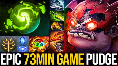 Immortal Bracket Min Epic Game Pudge With Refresher Orb Build