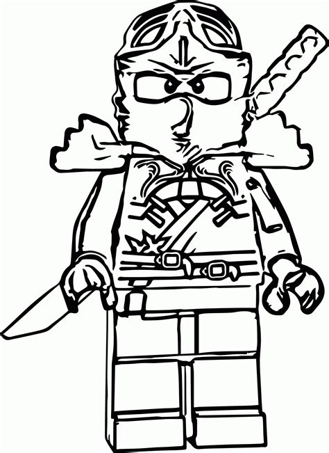 Coloring Pages Ninjago Kai Coloring Home