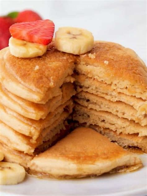The Fluffiest Vegan Pancakes Ever And So Easy This Healthy Kitchen