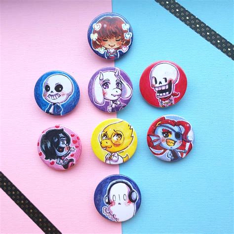 Undertale Buttons On Storenvy