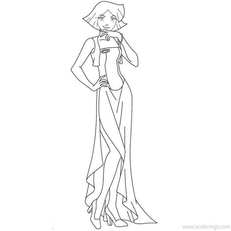 Beautiful Clover Totally Spies Coloring Pages Totally Spies Coloring Porn Sex Picture