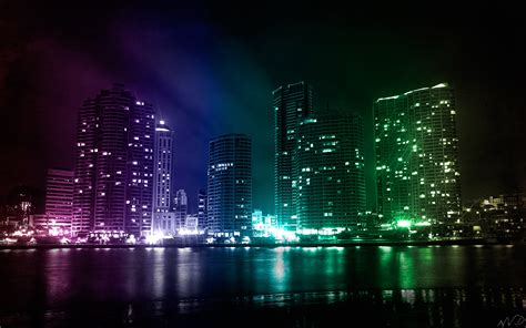 Creative City Lights Wallpapers Hd Wallpapers Id 6114