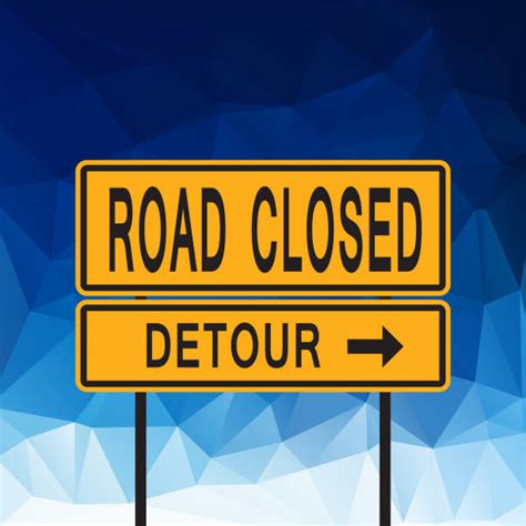 260 Road Closed Stock Illustrations Royalty Free Vector Graphics