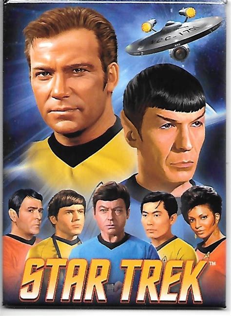 Star Trek The Original Series Main Cast With Enterprise