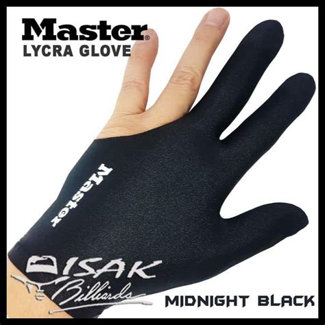 Jual Master Billiard Glove Lycra Finger Sarung Tangan Biliar