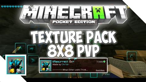 Best Fps Boost 8x8 Minecraft Pocket Edition Pvp Texture Pack Mcpe