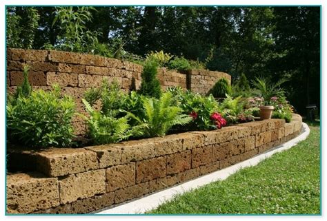 Garden Retaining Wall Designs Home Improvement