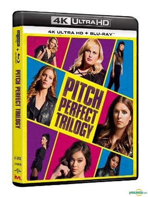 Yesasia Pitch Perfect Trilogy 4k Ultra Hd Blu Ray 6 Disc Edition