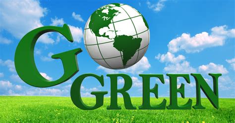 Gogreen Few Ways To Go Green And Save Green