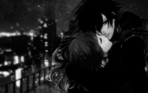 Sweet Couple Dark Art Wallpapers Anime Dark Couple 1280x804