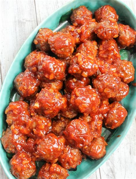 Maybe you would like to learn more about one of these? Homemade BBQ Meatballs Recipe - The Endless Appetite