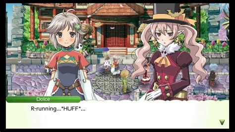 Rune Factory 4 Special Town Events Dolce The Running Sign Youtube