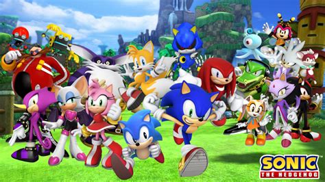 Sonic The Hedgehog Cast 30th Anniversary By Pixiv4444 On Deviantart