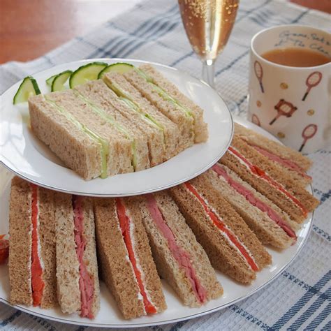 Traditional English Tea Sandwiches Recipe Cart
