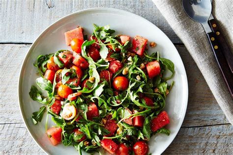 Watermelon Tomato And Four Herb Salad Recipe On Food52