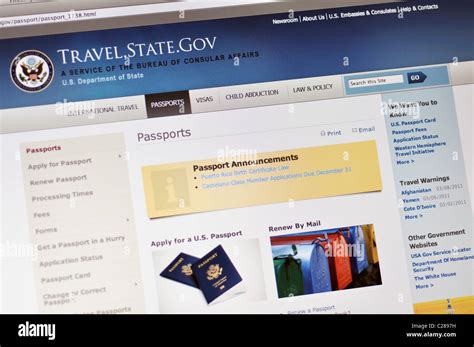 Website Bureau Of Consular Affairs Us Visas