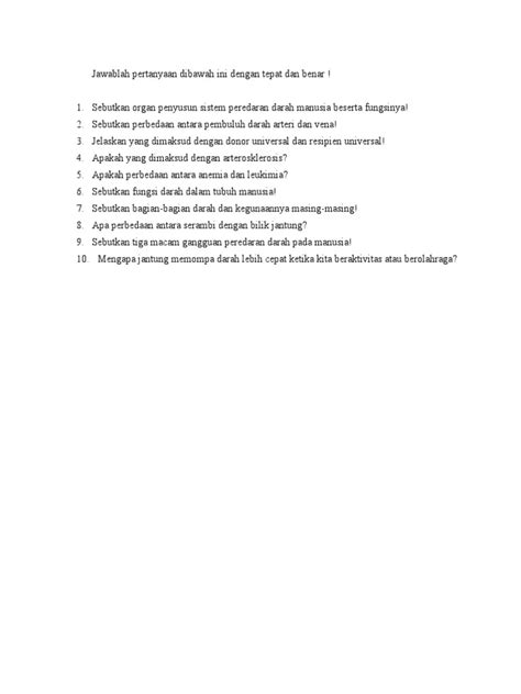 Soal Ipa Kelas 8 Uts Pdf
