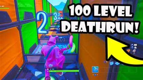 Im Making A 100 Level Default Deathrun In Fortnite Creative Youtube