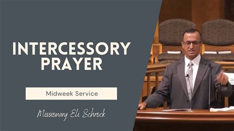 Intercessory Prayer Fairhaven Baptist Church