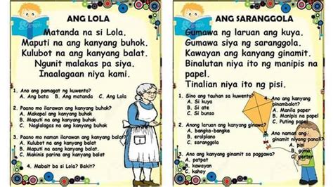 Panimulang Pagbasa Sa Filipino Booklet Free Download 60 Off