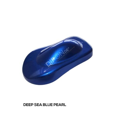 Deep Sea Blue Pearl Pigment Solid Pearls