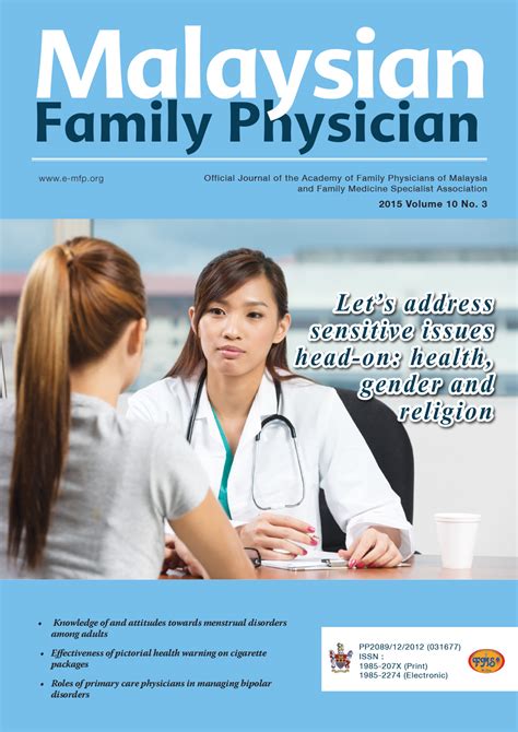 Jul 6, 2020·malaysian family physician : Volume 10 Number 3