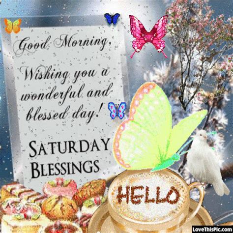 Good Morning Saturday Blessings  Pictures Photos And Images For