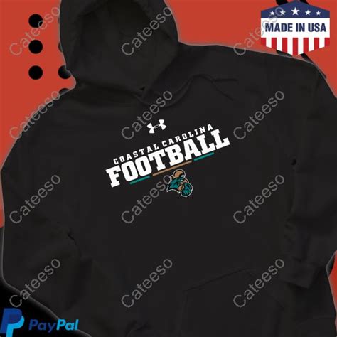 Coastal Football Coastal Carolina Football Tee Shirt Cateeso