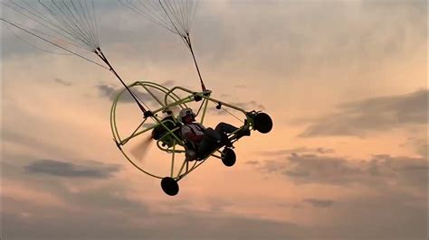 Buckeye Dragonfly Powered Parachute Youtube