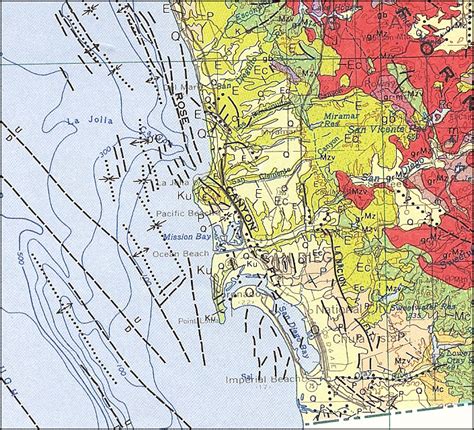 Earthguide Online Classroom Geologic Map California