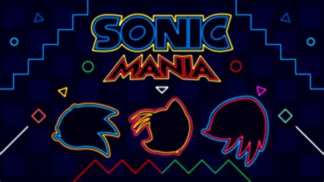 Find the best sonic background on wallpapertag. Sonic Mania Neon HD Wallpaper | Background Image ...