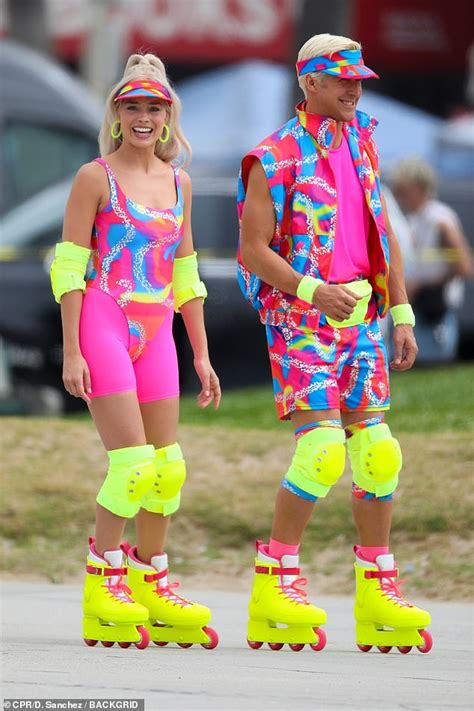 Margot Robbie Felt Self Conscious While Shooting Barbie Rollerblading Scene As Fans Stared At