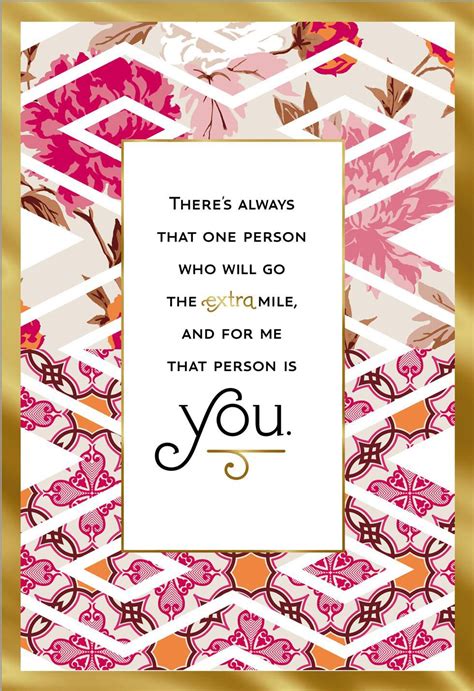 With crello, you can create awesome thank you ecards and send them online. You Go the Extra Mile Thank You Card - Greeting Cards ...