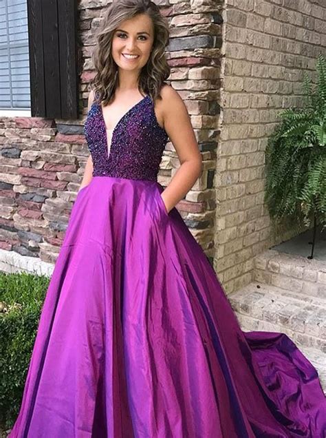 Whether you are planning to attend senior prom in 2021, going to junior prom, attending homecoming, competing in a pageant, or just looking for a cheap short party dress, you will find a dress here. Prom Dress 2019 with Pockets,Long Homecoming Dress, Back ...
