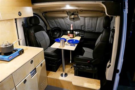 Affordable Camper Van Comes With A Rooftop Deck Used Camper Vans