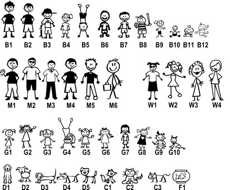 Stick Figure Family Png PNG Image Collection