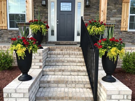 The Stephen Clan Front Porch Planters