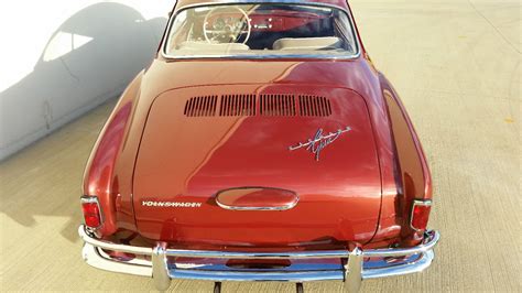 1959 Vw Karmann Ghia Low Light Coupe Vw Birth Cert Matching S Car