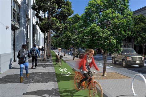 Envisioning Protected Bike Lanes And Pedestrian Islands For Second