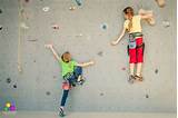 Images of Kids Rock Climbing