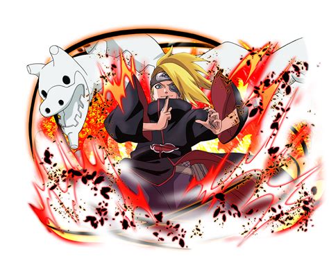 Deidara Akatsuki Render 2 Ultimate Ninja Blazing By Maxiuchiha22 On