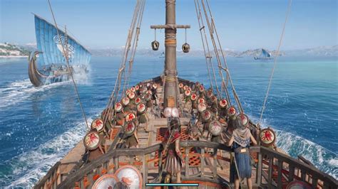 Watch A Whole Assassins Creed Odyssey Naval Battle Right Here Right