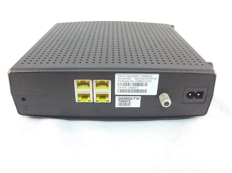 Arris Dg860a Docsis 30 Cable Modem Wireless Router Gateway