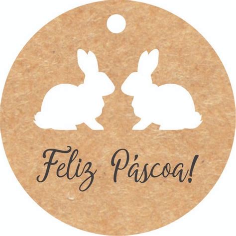 Search more high quality free transparent png images on pngkey.com and share it with your. Tag De Páscoa - Coelhos Vazados 100 Unidades - R$ 29,90 em ...