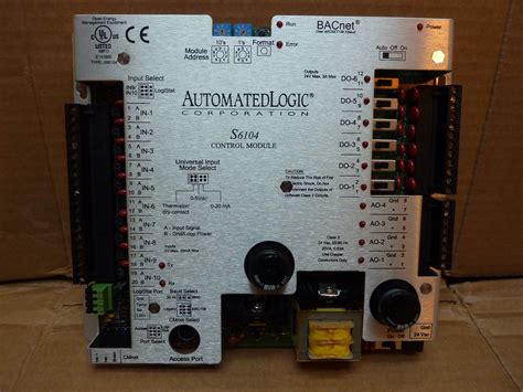 Automated Logic Control Module S6104 Appears New 24313 Ebay