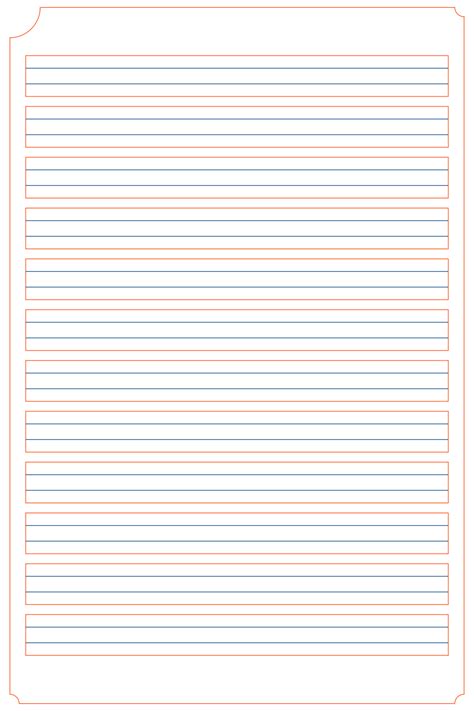 Printable Blank Aesthetic Handwriting Practice Sheets Worksheetpedia