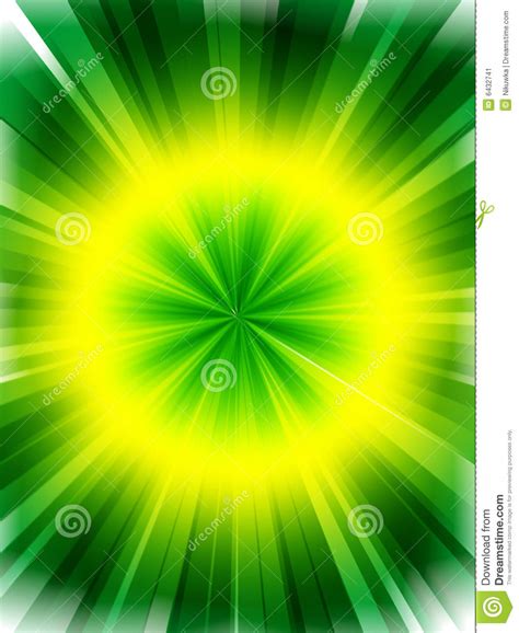 Abstract Green Yellow Background Stock Illustration