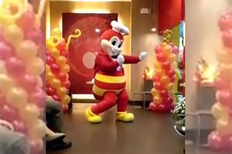 Viral Jollibee Mascot Dances To Versace On The Floor Abs Cbn News